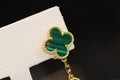 Van Cleef & Arpels Emerald Cascade Clover Clip-On Earrings