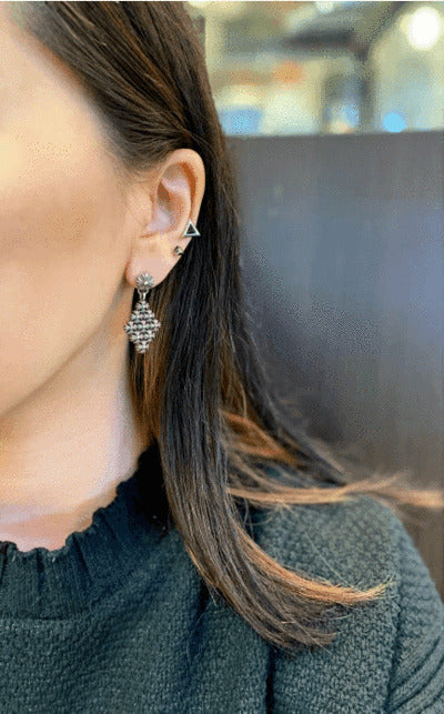Chain Mail CH Plus Earring Small