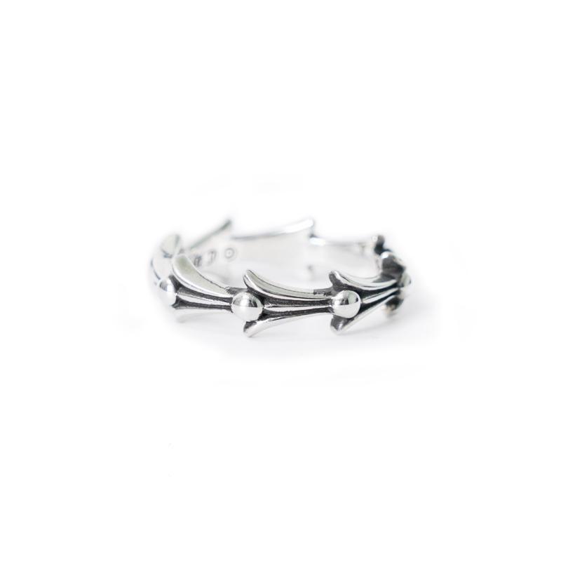 Cross With One Silver Ball Charm