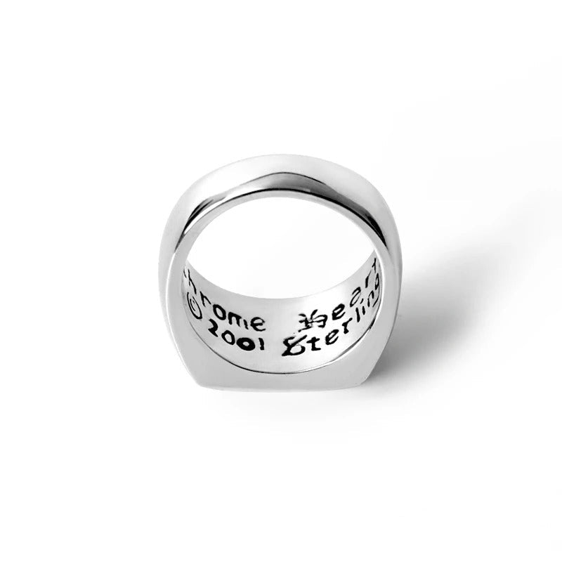 Chrome Hearts BIG PJ CROSS RING
