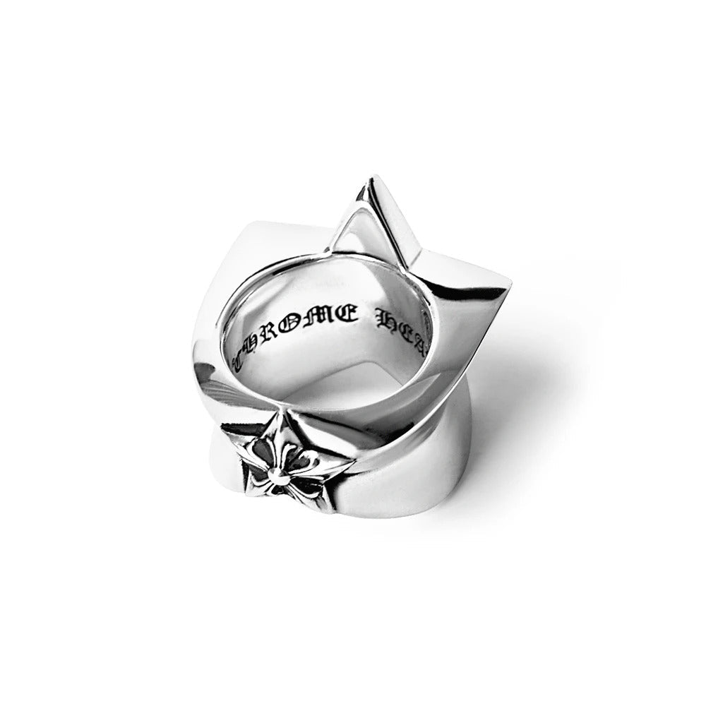 Chrome Hearts Big Star Ring