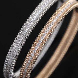 Van Cleef & Arpels Radiant Beadline Bangle