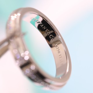 Tiffany T Diamond Stackable Ring – Elegant Luxury Fine Jewelry