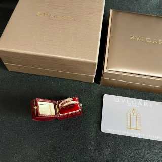 Bvlgari Rose Gold Bow Crystal Ring – Elegant Luxury Jewelry