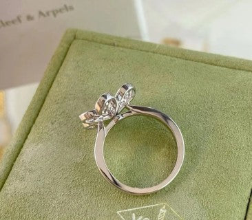 Van Cleef & Arpels Crystal Petal Bloom Ring