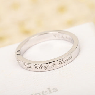 Van Cleef & Arpels Signature Duo Band Ring Set