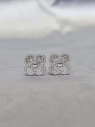 Van Cleef & Arpels Heritage Clover Clip-On Earrings