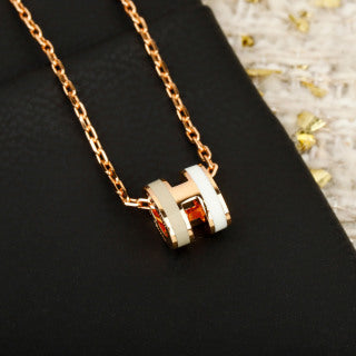 Hermès Pop H Mini Duo Pendant Necklace