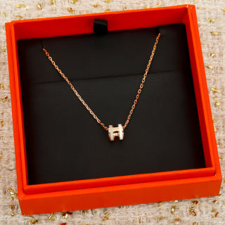 Hermès Pop H Mini Duo Pendant Necklace