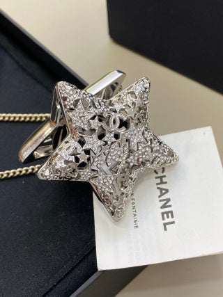 CHANEL Astrielle Diamond Star Pendant Necklace
