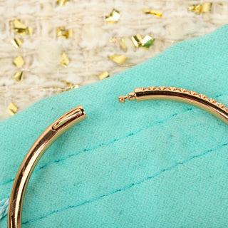 Tiffany Twisted Pavé Diamond Bracelet