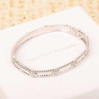 Van Cleef & Arpels Golden Radiance Layered Bangle