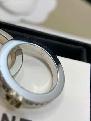 CHANEL Aurevia Triple Layer Signature Ring