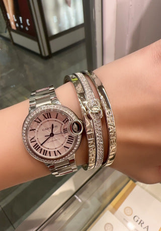 CHANEL Arabelle Triple Layer Signature Bracelet