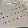 Van Cleef & Arpels Mini 6-Motif Bracelet in Black Onyx