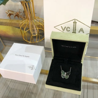 Van Cleef & Arpels Serene Butterfly Mother of Pearl Necklace