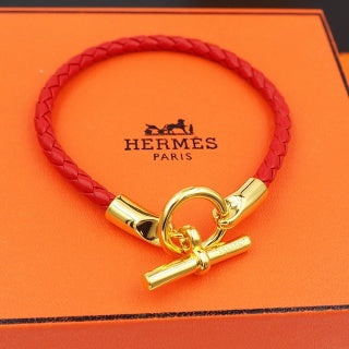 Hermès Clou de Chaîne Cord Bracelet