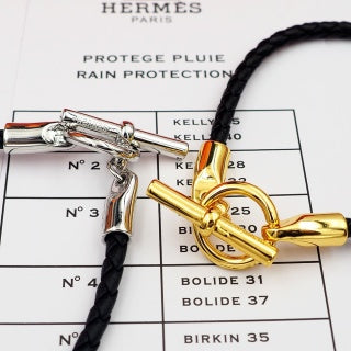 Hermès Clou de Chaîne Cord Bracelet