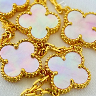 Van Cleef & Arpels Rose Garden Clover Bracelet