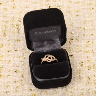 Tiffany Pavé Diamond Key Ring