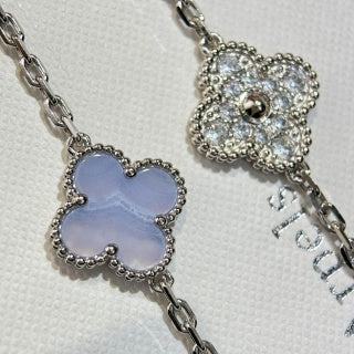 Van Cleef & Arpels Lavender Clover Garden Bracelet