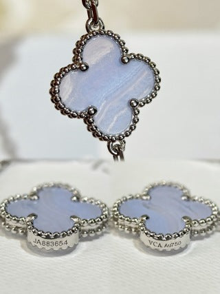 Van Cleef & Arpels Lavender Clover Garden Bracelet