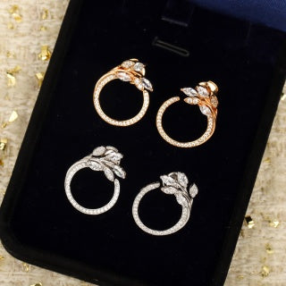 Tiffany Vine Hoop Earrings