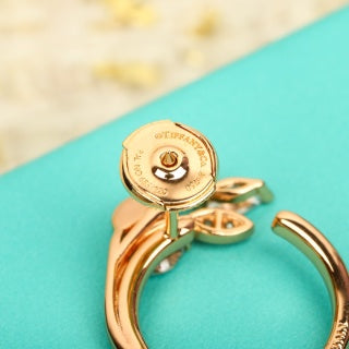 Tiffany Vine Hoop Earrings