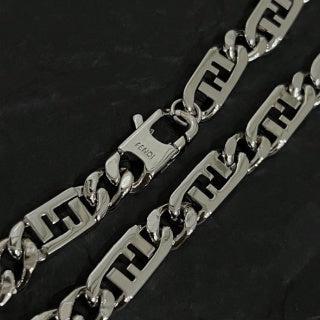 Fendi Novara FF Link Chain Necklace
