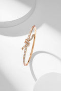 Tiffany Diamond Ribbon Cuff Bracelet – Elegant Luxury Fine Jewelry