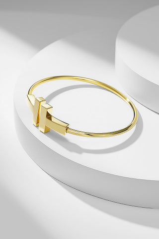 Tiffany T Square Open Cuff Bracelet – Minimalist Luxury Jewelry