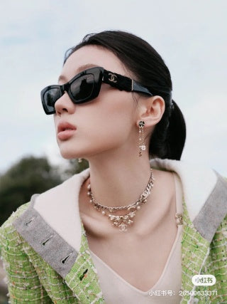 CHANEL Florabelle Pearl Garden Drop Earrings