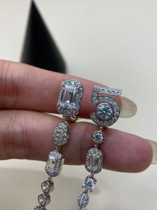 CHANEL Seraphina Radiant Cascade Drop Earrings