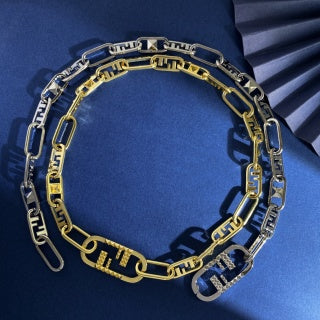 FENDI FF Link Chain Necklace