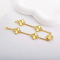 Van Cleef & Arpels Golden Meadow Clover Bracelet