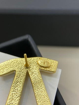 CHANEL Ariella Ribbon Cascade Drop Earrings