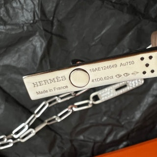 Hermès Chaine d’Ancre T-Bar Y Drop Necklace
