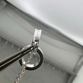 Tiffany 1837 Interlocking Double-Ring Necklace (High-Polish Finish)