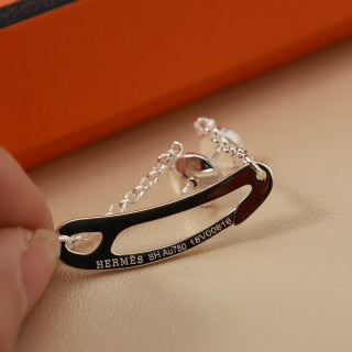 Hermès Lasso Chain Drop Earrings