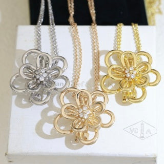 Van Cleef & Arpels Floral Radiance Pendant Necklace
