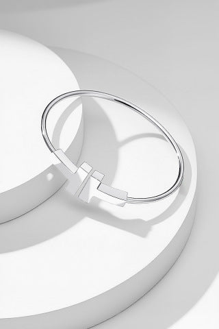 Tiffany T Square Open Cuff Bracelet – Minimalist Luxury Jewelry