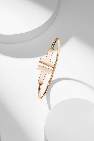 Tiffany T Square Open Cuff Bracelet – Minimalist Luxury Jewelry