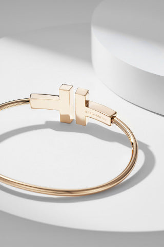 Tiffany T Square Open Cuff Bracelet – Minimalist Luxury Jewelry