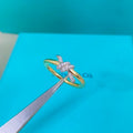 Tiffany Two-Tone Diamond Twist Ring