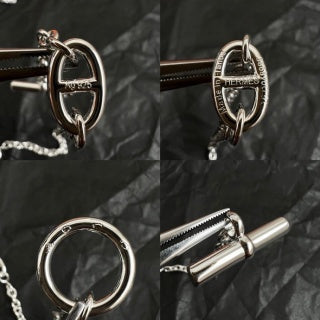 Hermès Chaine d’Ancre Long Oval Link Necklace