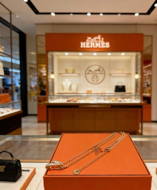 Hermès Mini Kelly Lock Pendant Necklace