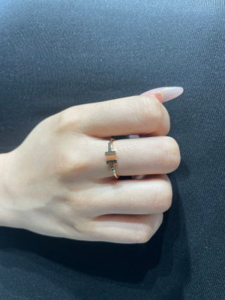Tiffany Double T Polished Ring