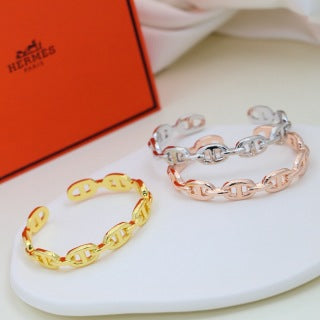 Hermès Chaine d’Ancre Link Cuff Bracelet