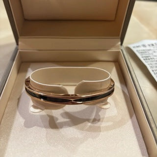 Bvlgari Minimalist Open Cuff Bracelet – Elegant Luxury Jewelry