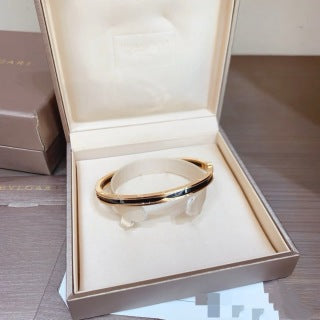 Bvlgari Minimalist Open Cuff Bracelet – Elegant Luxury Jewelry